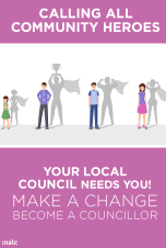 Make a change become a Councillor